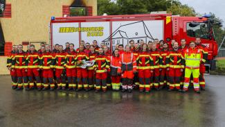 Feuerwehr Rued Mannschaft